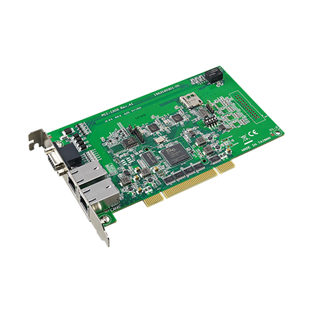 2-port 10-Axis EtherCAT PCI Master Card